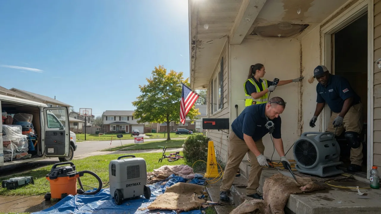 Water Damage Restoration in Parkersburg, WV near me